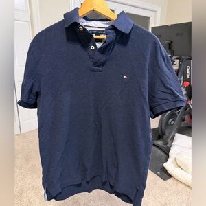 Tommy Hilfiger Men's Dark Blue Polo Shirt